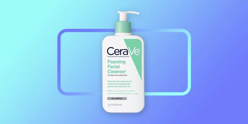 cerave foaming facial cleanser for oily skin