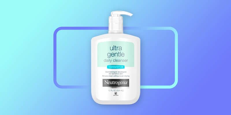 neutrogena calming sensitive face wash