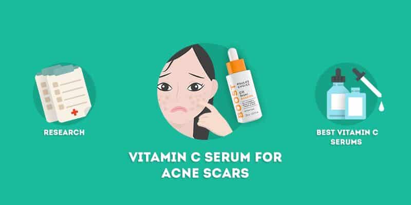 vitamin c serum for acne scars