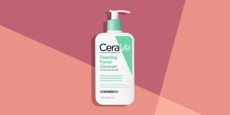 CeraVe Foaming Facial Cleanser (Blackheads and Pimples)