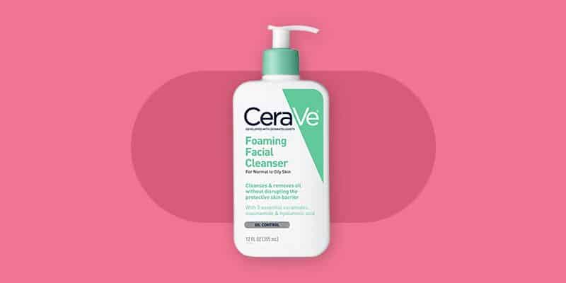 cerave foaming facial cleanser (to prevent blackheads)