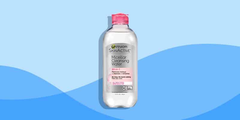 Garnier SkinActive Micellar Cleansing Water All-in-1 (Best Drugstore Option)