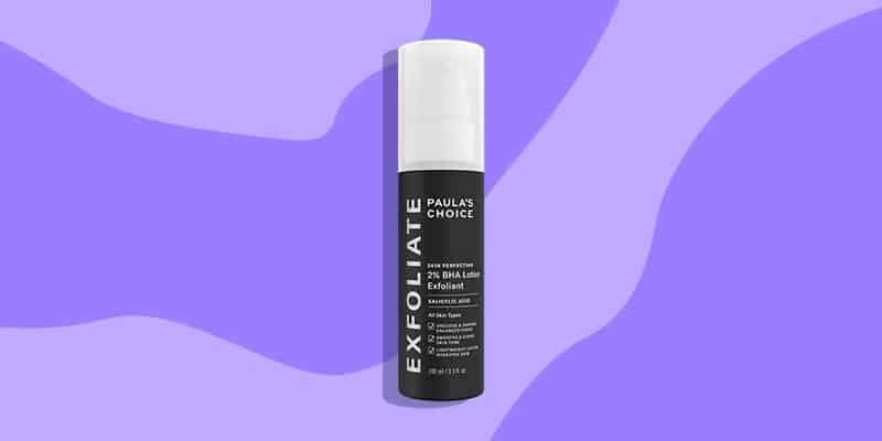 Paula’s Choice Skin Perfecting 2% BHA Lotion (Best BHA product for dry skin)