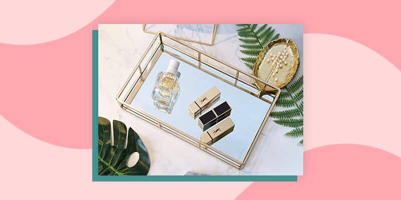 Best Skincare & Makeup Tabletop Tray