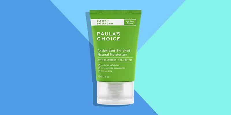 Best Natural: Paula’s Choice Earth Sourced Antioxidant Enriched Natural Moisturizer