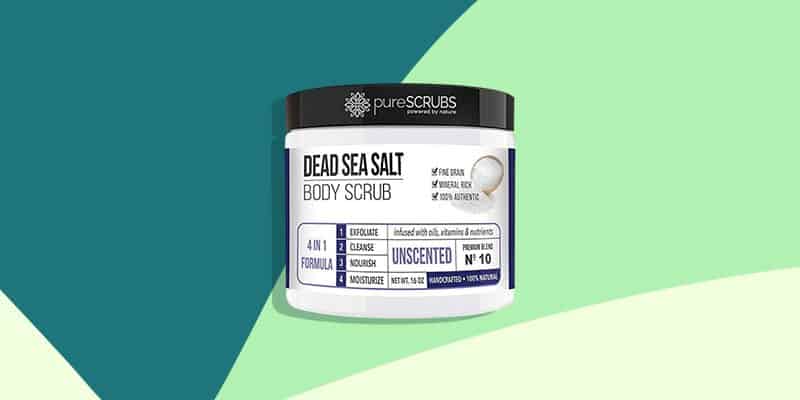 Best for Sensitive Skin: pureSCRUBS Premium Organic Body Scrub - Unscented