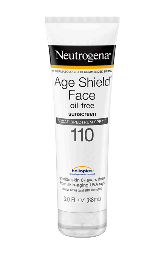 Neutrogena Age Shield Face Oil-Free Lotion Sunscreen Broad Spectrum SPF 110