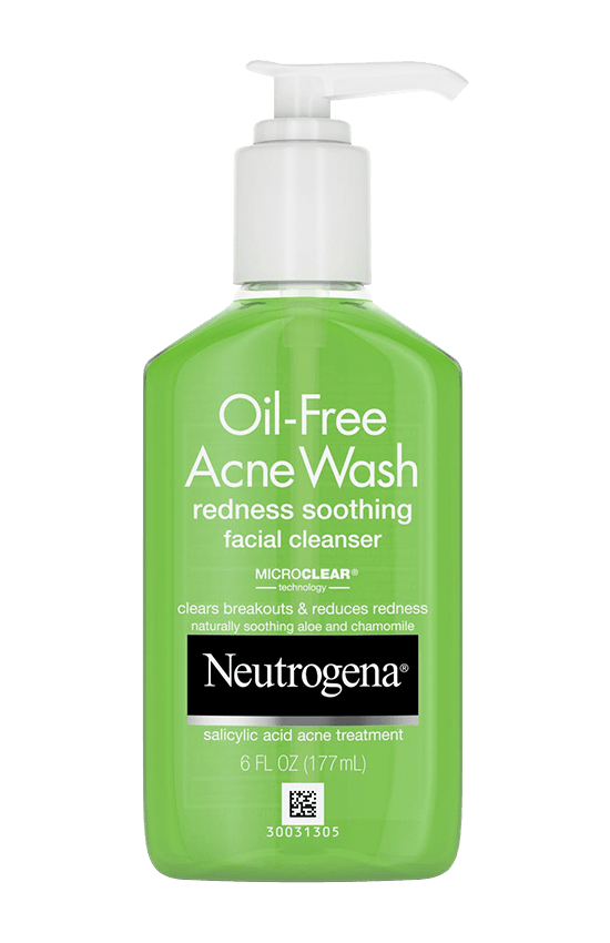 Neutrogena Oil-Free Acne Wash Redness Soothing Facial Cleanser