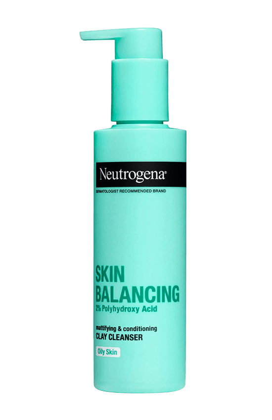 Neutrogena Skin Balancing Clay Facial Cleanser For Oily Skin