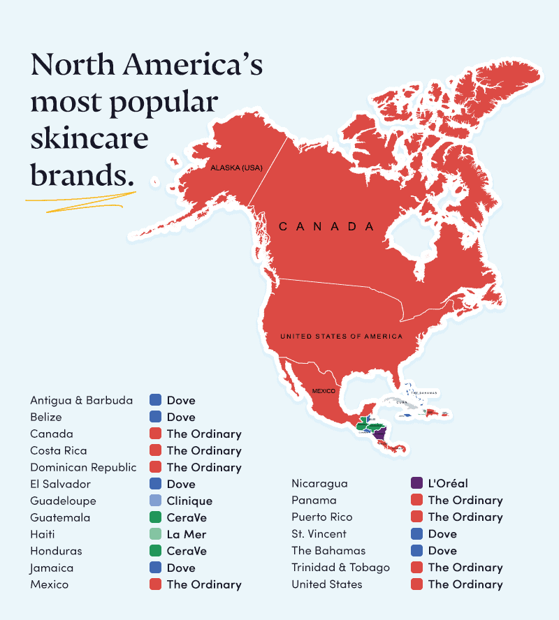 The Most Searched Skincare Brands Skincare Hero