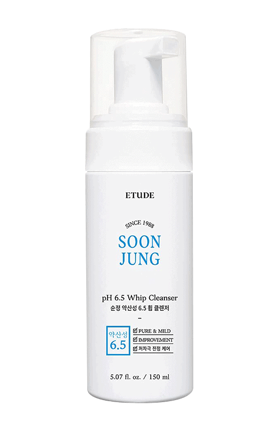 Etude House SoonJung pH 6.5 Whip Cleanser