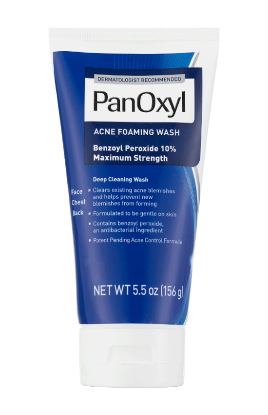 PanOxyl Acne Foaming Wash 10% Maximum Strength