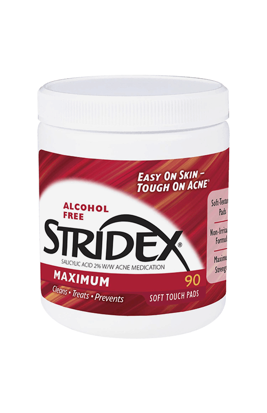 Stridex Daily Care Acne Medication Pads Maximum Strength